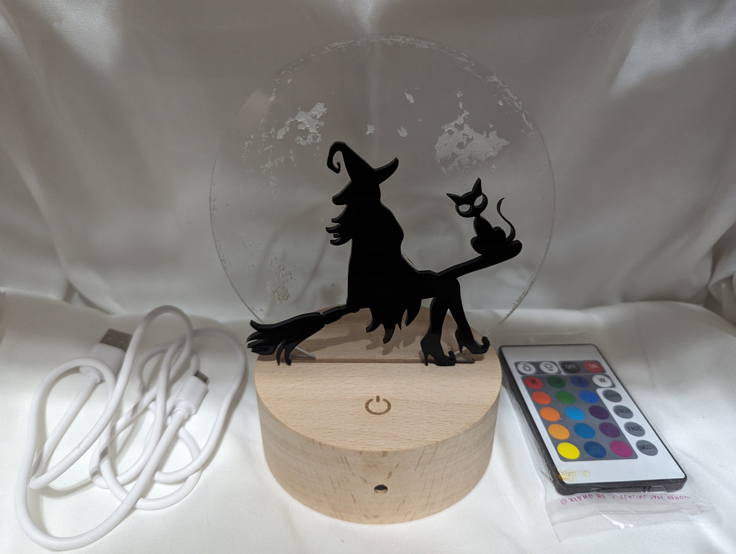 "Moon Witch" LED Sign