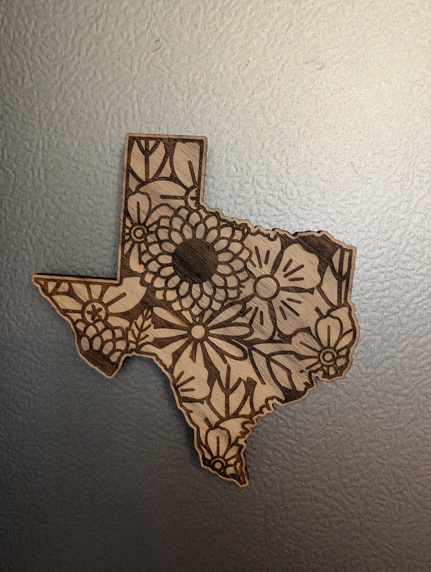 Texas Floral Magnet
