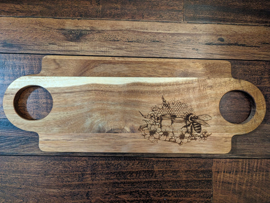 Charcuterie Board - Bee Design