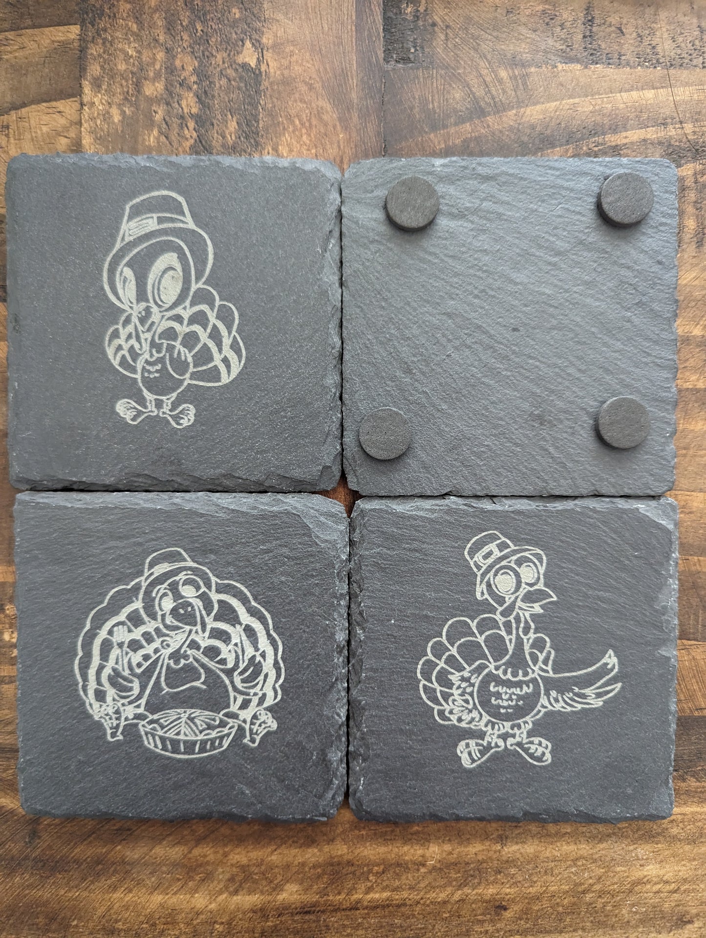 Gobble Gobble - 4 Pack Square Coaster