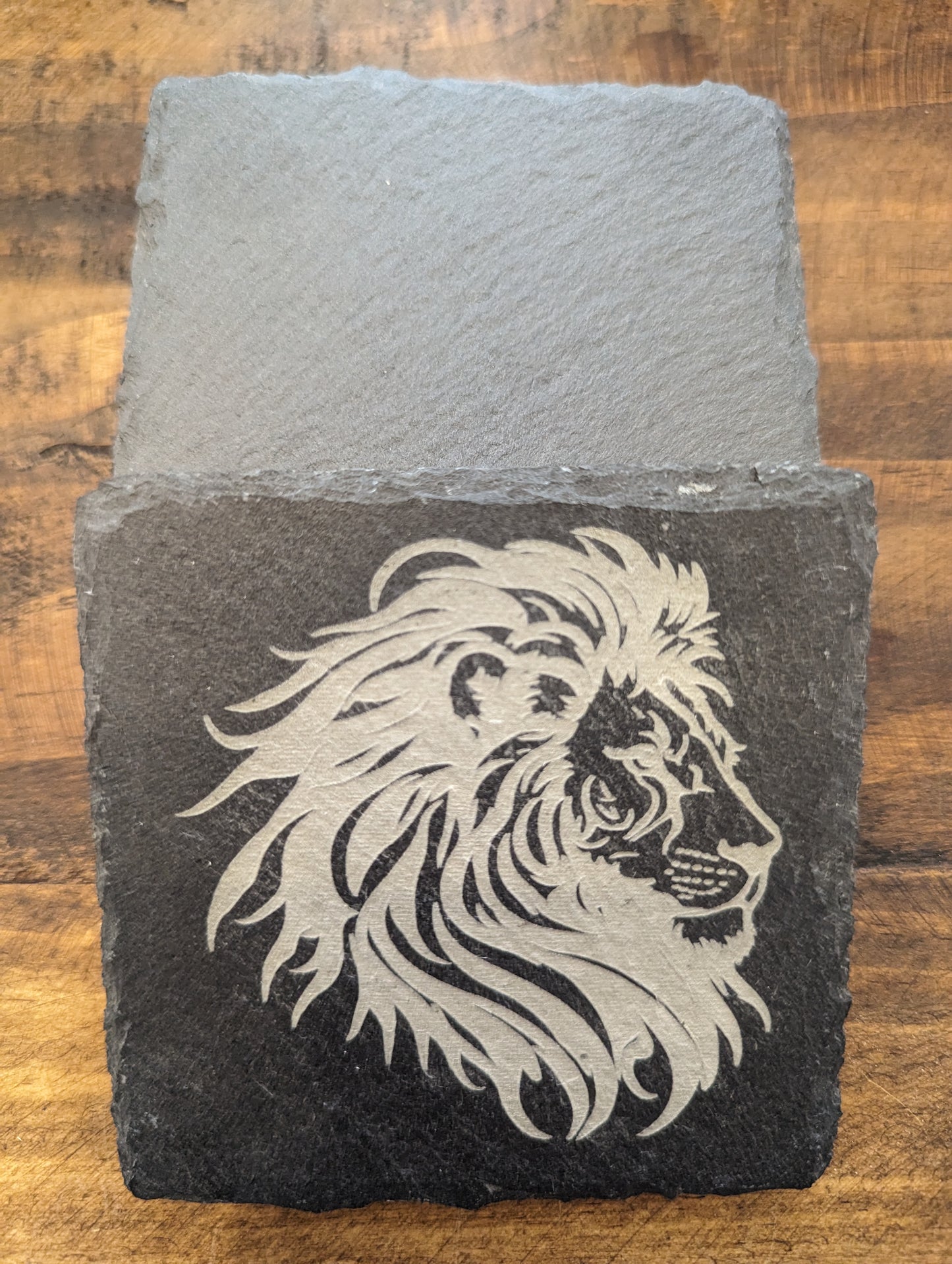 Lionhead Coasters - 4 Pack Square