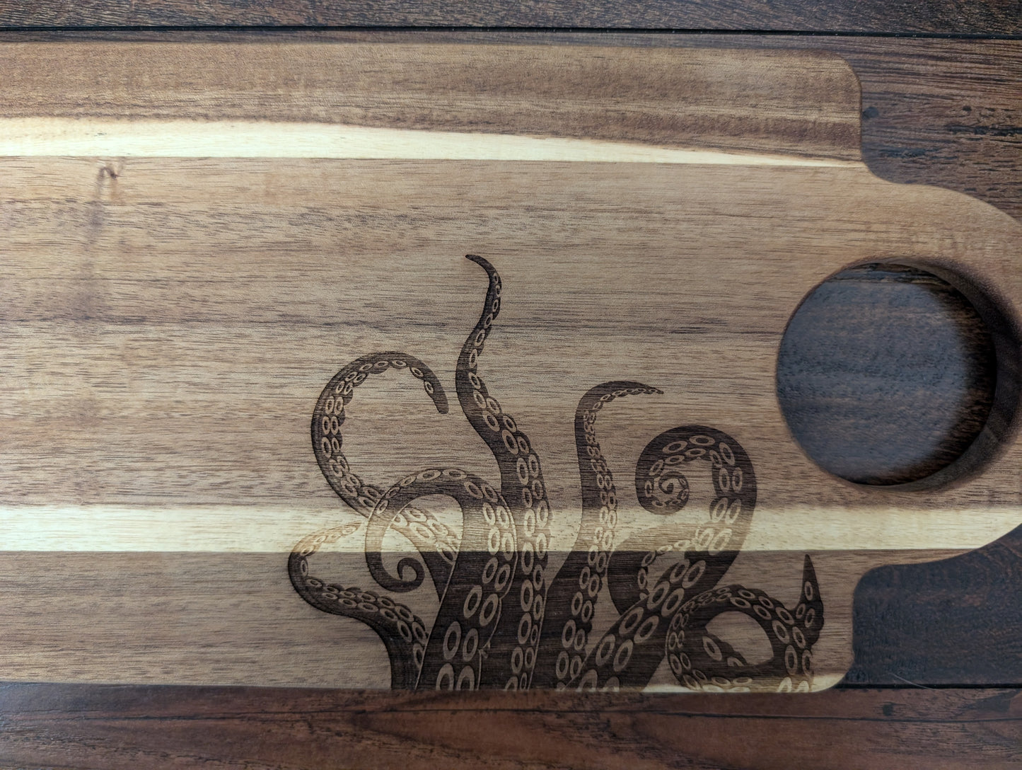 Charcuterie Board - Tentacle Design